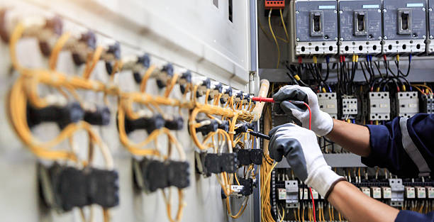 Professional Electrician technician working in South Temple, PA